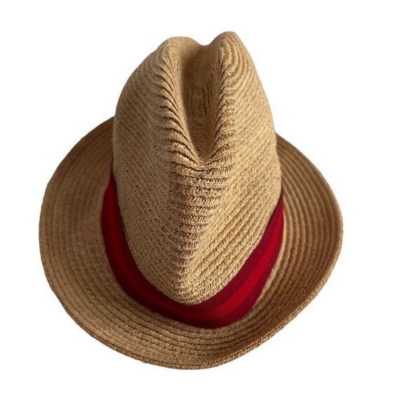 Goorin Bros straw fedora hat - Picture 3 of 8